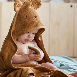 Serviette de bain en coton doux OEM pour bébé avec capuche Fabricant de literie pour nouveau-né de qualité supérieure Vente en gros - Product Image 2