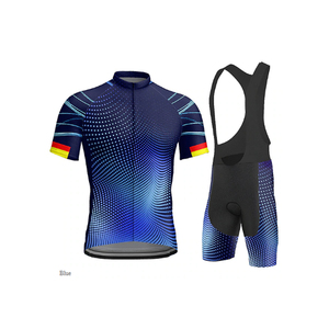 Vente chaude Nouvelle conception OEM Maillots de cyclisme Ensemble respirant Vêtements de vélo Impression par sublimation Vêtements de sport Uniformes de cyclisme - Product Image 3