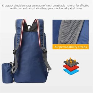 กระเป๋าเก็บของกันน้ำน้ำหนักเบาสำหรับเด็กผู้ชายเด็กผู้หญิงแบบพกพาธุรกิจ/กลางแจ้งลำลองเดินป่าโพลีเอสเตอร์ - Product Image 3