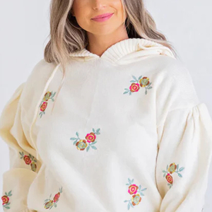 Custom Women's Winter Hoodies 100% Cotton Casual Fleece with Customized Colors & Logo Eco-Friendly - Product Image 6