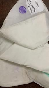 Tissu gris en polyester micro par micro de haute qualité, largeur 46, pour l'exportation mondiale, tissu 100% polyester - Product Image 4