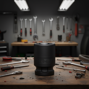 Hazet 3/8'' 6-Point Square <b>Impact</b> <b>Socket</b> with Traction Profile - Product Image 3