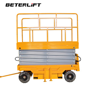 Мобильная ножничная подъемная платформа BETERLIFT 500 кг для высотных работ, с аккумуляторным питанием, одобренная CE - Product Image 4