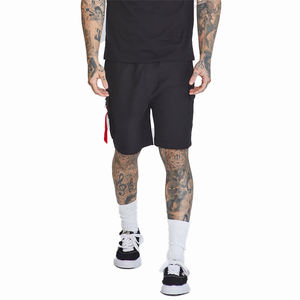 <b>Men</b> <b>Shorts</b> Set Cotton Custom Logo Pakistan Sports Training <b>Short</b> Summer New Cargo <b>With</b> <b>Zipper</b> <b>Pockets</b> Terry Fleece Oversize - Product Image 1