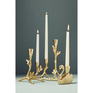 Latest Design Home Desktop Decorative Candle Holder Tealight Candle Holders Highest Quality Golden Metal <b>Candlestick</b> For Sale - Product Image 1