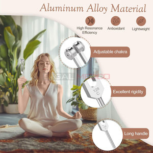 Diapason en alliage d'aluminium allemand 128 Hz avec marteau en silicone et sac de rangement SIGAL MEDCO SM-TF-016 pour Yoga, Méditation et Sonothérapie - Product Image 4