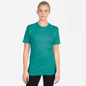 T-shirt unisexe à manches courtes et col rond, coupe ajustée et légère, en tissu tri-blend 3600 de la marque Next Level - Product Image 3