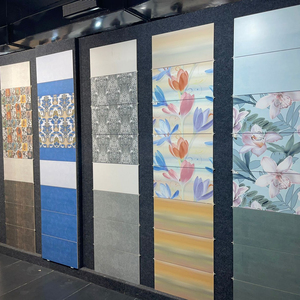 กระเบื้องเซรามิก 300x600 มม. ผิวขัดเงา สีขาว ลายอิฐไฟ แต่งสไตล์วิคตอเรียน เกรด AAA สำหรับผนังภายในห้องน้ำ - Product Image 1