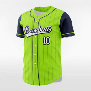 Uniforme de baseball personnalisé imprimé par sublimation vêtements de sport OEM de bonne qualité ensemble de maillots pour jeunes et hommes - Product Image 2
