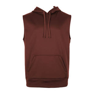 Sweat à capuche sans manches pour hommes pour l'entraînement et la musculation avec tissu respirant idéal pour l'haltérophilie - Product Image 4