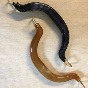 Poignée de sac en bois de style vintage élégante et durable, poignée de sac personnalisée pour sacs artisanaux, poignée de sac en résine - Product Image 6