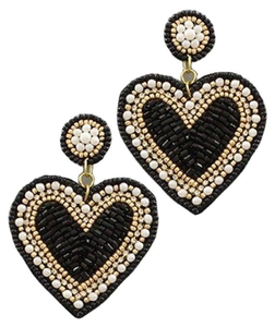 Pendientes de gota con cuentas hechos a mano para mujer, elegante regalo de joyería de moda bordado personalizado - Product Image 4