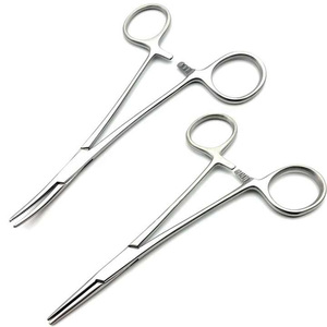 Pinzas de Arteria Curvas Manuales de Acero Inoxidable para Uso Médico Quirúrgico, Instrumentos Profesionales Duraderos de Alta Calidad, Venta al por Mayor B2B - Product Image 5
