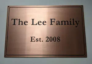 La dernière plaque signalétique en laiton en métal pour l'utilisation de restaurant d'hôtel de réception dans la qualité élégante avec des prix efficaces - Product Image 6