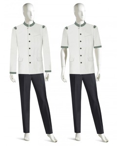 Uniformes Bell & Chef para Adultos, Colores Personalizados, Impresión por Sublimación, Poliéster/Algodón, Unisex, Ropa de Trabajo para Hotel/Oficina, Servicio OEM - Product Image 1