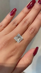IGI 0,76 CT Princess Lab Grown Diamond Loose para anillo G Color I2 Clarity Lab Grown Diamond Loose para la fabricación de joyas CVD Diamond - Product Image 2