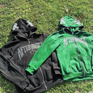 Sudadera con Capucha Personalizada de Primera Calidad, Estilo Urbano, Hip Hop, para Hombre, Estampada, Extra Grande, con Cremallera, Informal, Unisex - Product Image 3