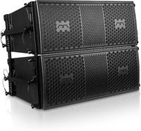 Par de Altavoces JBL de 12 Pulgadas, 3 Vías, Rango Completo, Line Array, Negros, Profesionales, con Drivers Coaxiales, Bi-Amplificados, de Alta Resistencia