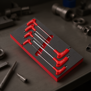 Facom 7-Piece Set of Hexagon <b>Key</b> and <b>Torx</b> in Foam for Multiple Applications - Product Image 3