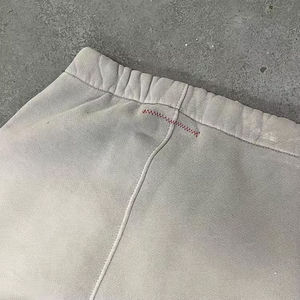 Pantalons de survêtement évasés tendance personnalisés Pantalon de jogging Lettre sérigraphie Vintage empilés lavage à l'acide pantalons de survêtement évasés tendance OEM - Product Image 5