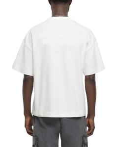 T-shirt surdimensionné en coton 100% avec logo vintage pour hommes T-shirt anti-rides personnalisé de grande taille avec impression de poids lourd de haute qualité pour hommes - Product Image 2