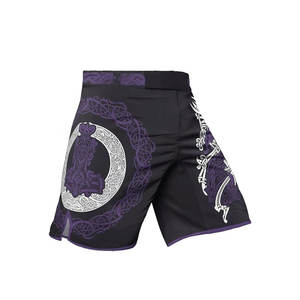 Venta al por mayor de fábrica Plain Stretchy Fight Mma Kick Boxing Muay Thai Martial Arts Fight Shorts Plus SizeHot venta de productos - Product Image 3
