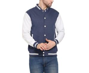 แจ็คเก็ตวาร์ซิตี้แบบสั่งทำพิเศษสำหรับฤดูหนาว สไตล์วินเทจ สำหรับนักเรียน นักศึกษา ผู้ชาย แจ็คเก็ตเลตเตอร์แมนแบบครอป แจ็คเก็ตเบสบอลวาร์ซิตี้สำหรับผู้ชาย - Product Image 2