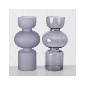 Vente en gros Meilleur produit Superbe vase en verre de forme abstraite de style du meilleur fabricant - Product Image 6