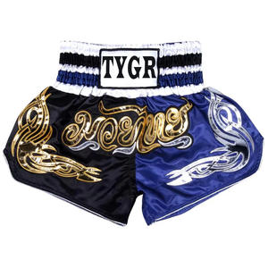 Muay Thai Fight Shorts MMA Shorts Ropa Entrenamiento Lucha Grappling Artes marciales Kickboxing Shorts Ropa Bordado personalizado - Product Image 3