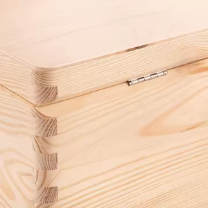 Luxury Handmade <b>Matte</b> <b>Lacquer</b> Finish Wooden Coin Box with Glass Top Two Slots for Jewelry - Product Image 2