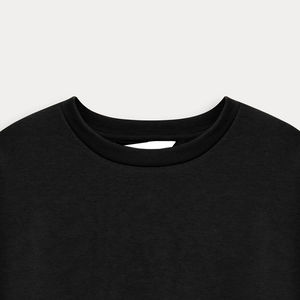 Sudadera con capucha de alta calidad para mujer al por mayor 2025 nueva moda estilo casual Otoño Invierno colores sólidos logotipo personalizado frontal - Product Image 2