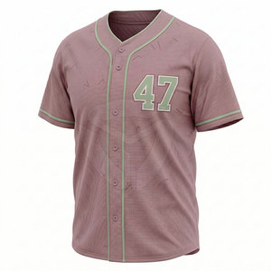 Maillot de baseball avec impression personnalisée, tissu doux, coupe confortable, maillot de baseball parfait pour les équipes et les clubs sportifs - Product Image 2
