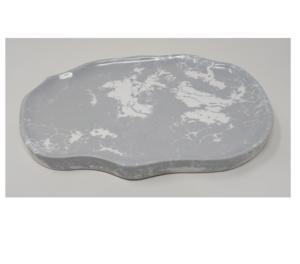 Bol et plat décoratifs en résine d'origine indienne, faits à la main, polis, couleur et forme personnalisées, pour une utilisation en fête - Product Image 5