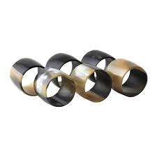 แหวนรองผ้าเช็ดปากทำจากเขาควาย ดีไซน์ใหม่ สำหรับตกแต่งโต๊ะโรงแรม ขนาดสั่งทำได้ แหวนรองผ้าเช็ดปากทำจากเขาควายขายดีที่สุด เหมาะสำหรับงานแต่งงานและงานเลี้ยง - Product Image 6