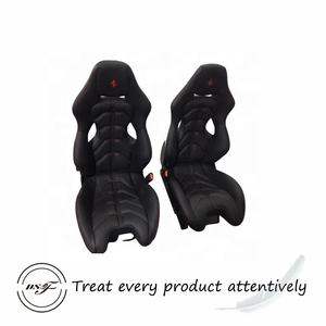 Asiento Desmontable de Cuero Negro de Segunda Mano de Alta Calidad, Izquierdo y Derecho, con Ajuste Manual para Ferrari 458 - Product Image 3