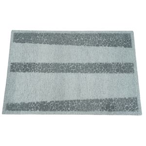 Tapis mur à mur en laine grise naturelle Natrik Tapis en soie à motif moderne fait à la main Tufté à la main pour la maison et le hall de l'hôtel - Product Image 1