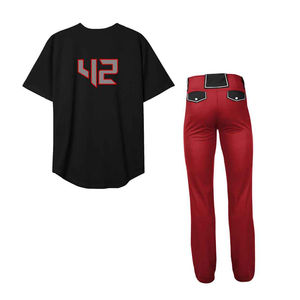 Meilleur produit fabriqué au Pakistan Vêtements d'équipe personnalisés Nouvelle arrivée Ensemble d'uniformes de baseball à manches courtes - Product Image 4