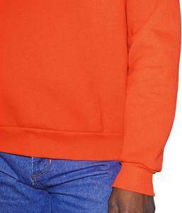 Sweat-shirt à col rond personnalisé pour hommes, couleur unie, pull d'hiver décontracté avec motif imprimé brodé, matériel en polyester/coton - Product Image 6