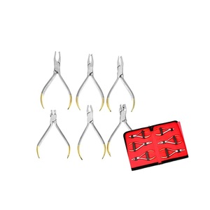Ensemble de pinces orthodontiques 6 pièces Instruments orthodontiques dentaires Pinces coupantes - Product Image 6