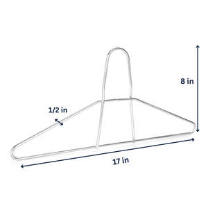 Cintre antivol en acier inoxydable pour armoire, organisateur de vêtements brillant et renforcé - Product Image 2