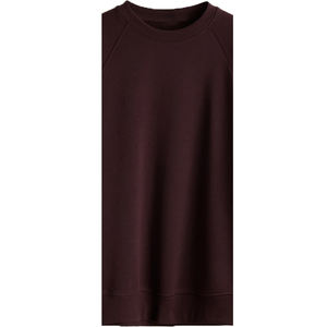 เสื้อสเวตเชิ้ตผู้หญิงแบบคอกลม ปักลาย ผ้าฟลีซสีน้ำตาล เป็นมิตรกับสิ่งแวดล้อม ระบายอากาศ กันลม ผลิตจากโพลีเอสเตอร์/คอตตอน น้ำหนัก 340 กรัม แขนยาว สำหรับฤดูหนาว - Product Image 3