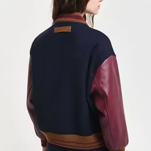 Femmes 2025 automne léger boutonné Varsity veste respirant vêtements d'extérieur coupe-vent pour l'hiver - Product Image 5