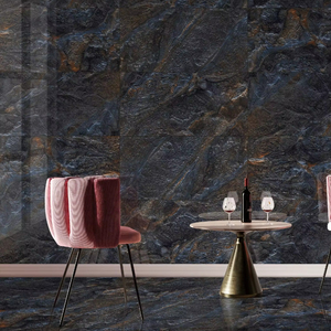 Baldosas de piso modernas antideslizantes para interiores de casa, 600x1200mm, alto brillo pulido, Onda de ceniza, textura sólida vitrificada MULTI para - Product Image 1