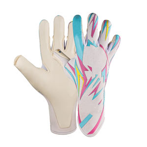 Gants de gardien de but professionnels de dernière génération, doigts entiers, imperméables, bracelet réglable, fermeture à lacets, légers - Product Image 1