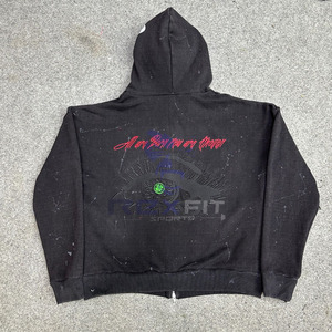 Top Qualité Logo Privé Le Plus Demandé Fermeture Éclair À Capuche Puff Imprimé Fabriqué En Usine Pas Cher Prix Hoodies Hommes Hommes Hoodies - Product Image 4