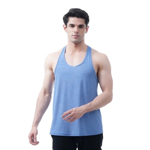 Débardeur d'entraînement de basket-ball de forme physique pour hommes vente en gros de gilet de gymnastique d'été débardeur sans manches élégant et confortable pour hommes - Product Image 1