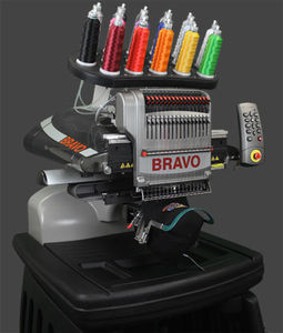Máquina de Bordar Melco Am-aya B-ra-vo de 16 Agujas, Nueva, Original, Venta al Por Mayor - Product Image 1