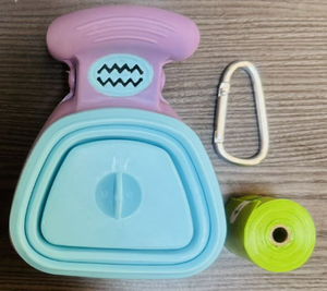 Nettoyeur de déchets d'extérieur pliable pour animaux de compagnie - Product Image 1