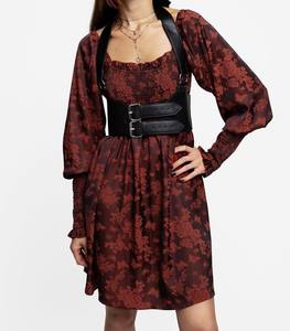 Black Genuine <b>Leather</b> Fashion <b>Harness</b> Belt Chest Adjustable Customizable Color & Logo Men's Gift LWH-0075 - Product Image 1