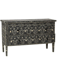 Commode en nacre exotique, commode à tiroirs en nacre à vendre, meubles uniques en nacre